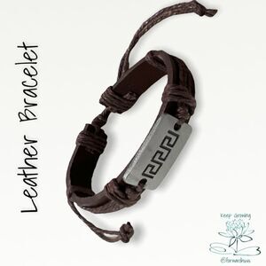 NWOT | Leather Bracelet | Adjustable